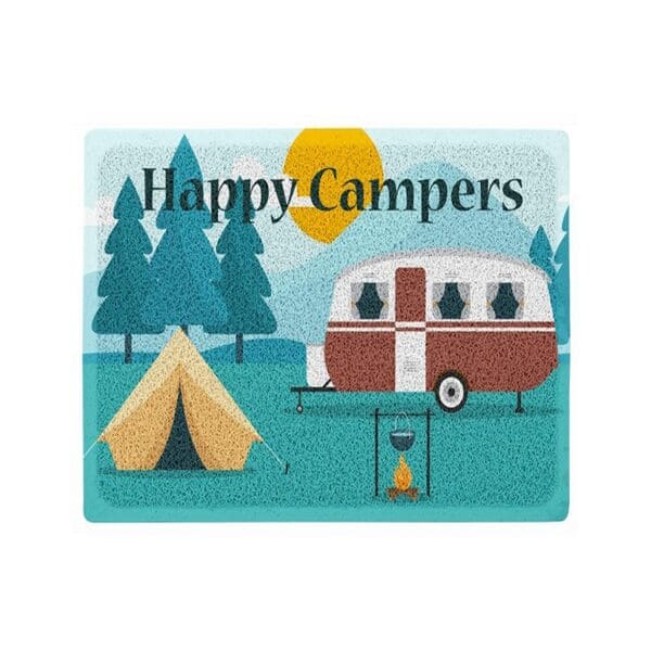 Happy Camper Doormat - Klomps Home and Garden